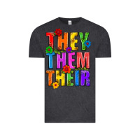 They Them Their Pride Lgbtq Vintage Tee | Teevron