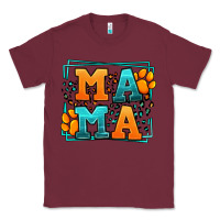 Burgundy Cat dog mama Mother's Day Classic Tee - LillyAllenDesigns