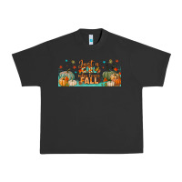 Pigment Black just a girl who loves fall libbey glass Urban Heavy Tee - BundleAndBundleShop