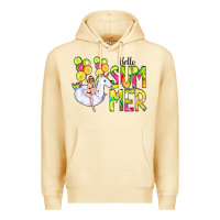 Hello Summer Unicorn Premium Hoodie | Teevron