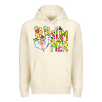 Sandshell Hello Summer Unicorn Premium Hoodie - CowCowDesign