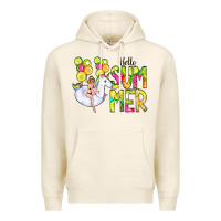 Tofu Hello Summer Unicorn Premium Hoodie - CowCowDesign