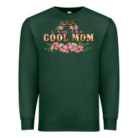 Sports Green i am the cool mom Premium Sweatshirt - FaDigitalArtStudio