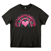 Asphalt valentines day pink gemstones rainbow Heavy Core Tee - Jasminsmagicworld