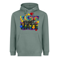 Sage straight against hate Heavyweight Hoodie - FaDigitalArtStudio