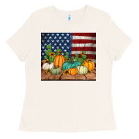 Bone fall themed american tumbler Ladies Tee - Jasminsmagicworld