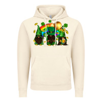 Vintage Artic St. Patrick's afro gnomies with rainbow Vintage Hoodie - BundleAndBundleShop
