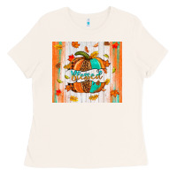 Bone blessed pumpkin Ladies Tee - NancyCooperArtShop