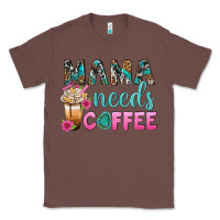 Chestnut Mama Needs Coffee Bbs Classic Tee - BundleAndBundleShop