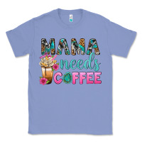 Colony Blue Mama Needs Coffee Bbs Classic Tee - BundleAndBundleShop