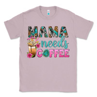 Lilac Mama Needs Coffee Bbs Classic Tee - BundleAndBundleShop
