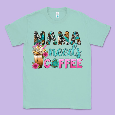 Mama Needs Coffee Bbs Classic Tee Designed By Bundleandbundleshop