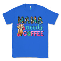 True Royal Mama Needs Coffee Bbs Classic Tee - BundleAndBundleShop