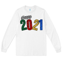 White Happy 2021 Long Sleeve Tee - Bettercallsaul