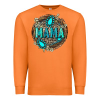 Carrot Mama with gemstone leopard Mother's Day Premium Sweatshirt - FaDigitalArtStudio