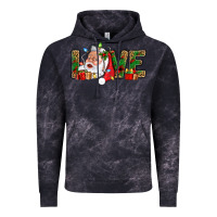Cloud Black Love And Santa With Gift Boxes Vintage Hoodie - BundleAndBundleShop