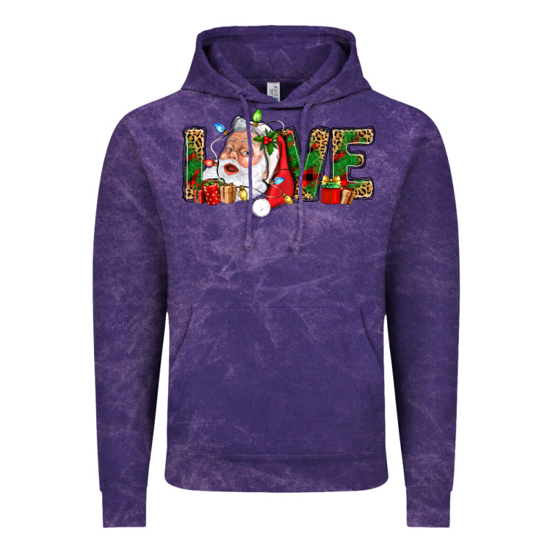 Love And Santa With Gift Boxes Vintage Hoodie by BundleAndBundleShop | Teevron