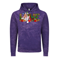 Cloud Purple Love And Santa With Gift Boxes Vintage Hoodie - BundleAndBundleShop