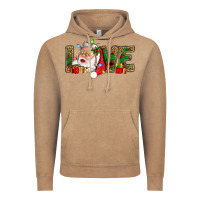 Vintage Coffee Love And Santa With Gift Boxes Vintage Hoodie - BundleAndBundleShop