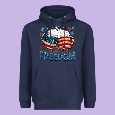 Tastes Like Freedom Heavyweight Hoodie Designed By Fadigitalartstudio