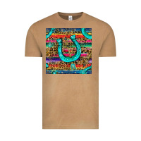 Vintage Camel Western Horseshoe And Arrow With Leopard And Serape Seamless Pattern Vintage Tee - BundleAndBundleShop