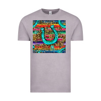 Western Horseshoe And Arrow With Leopard And Serape Seamless Pattern Vintage Tee | Teevron