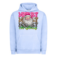 Pigment Grape Ice merry merry merry christmas Urban Hoodie - CowhideDigitalArt