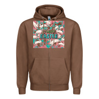 Chestnut Easter Bunny  tumbler Easter Day Zipper Hoodie - HowdyJamesFarm
