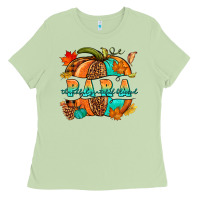 Matcha para pumpkin Ladies Tee - NancyCooperArtShop