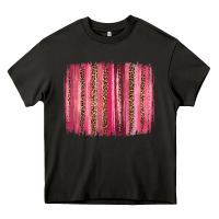 Asphalt valentines day leopard glitter brushstroke Heavy Core Tee - Jasminsmagicworld