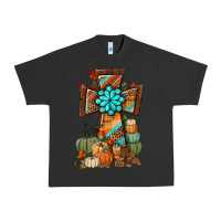 Pigment Black fall cross Urban Heavy Tee - BundleAndBundleShop