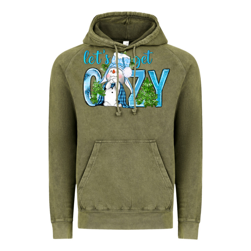 Let's Get Cozy Vintage Hoodie by BundleAndBundleShop | Teevron