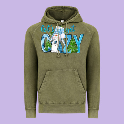 Let's Get Cozy Vintage Hoodie Designed By Bundleandbundleshop