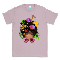 Lilac Beach Hair Afro Messy Bun Bbs Classic Tee - BundleAndBundleShop