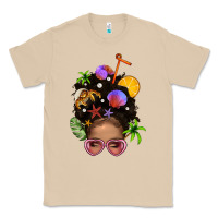 Mushroom Beach Hair Afro Messy Bun Bbs Classic Tee - BundleAndBundleShop