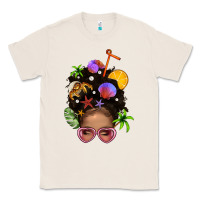 Natural Beach Hair Afro Messy Bun Bbs Classic Tee - BundleAndBundleShop