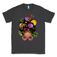 Smoke Beach Hair Afro Messy Bun Bbs Classic Tee - BundleAndBundleShop