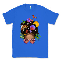 True Royal Beach Hair Afro Messy Bun Bbs Classic Tee - BundleAndBundleShop