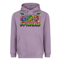 Lavender lgbtq friendly pride Heavyweight Hoodie - FaDigitalArtStudio