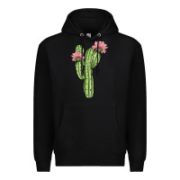 Black cactus 4 Premium Hoodie - JahusDesignShop