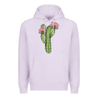 Lilac cactus 4 Premium Hoodie - JahusDesignShop