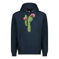 Navy cactus 4 Premium Hoodie - JahusDesignShop