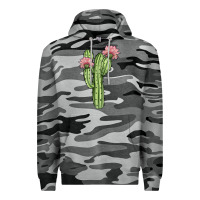 Slate Camo cactus 4 Premium Hoodie - JahusDesignShop