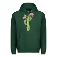 Sports Green cactus 4 Premium Hoodie - JahusDesignShop