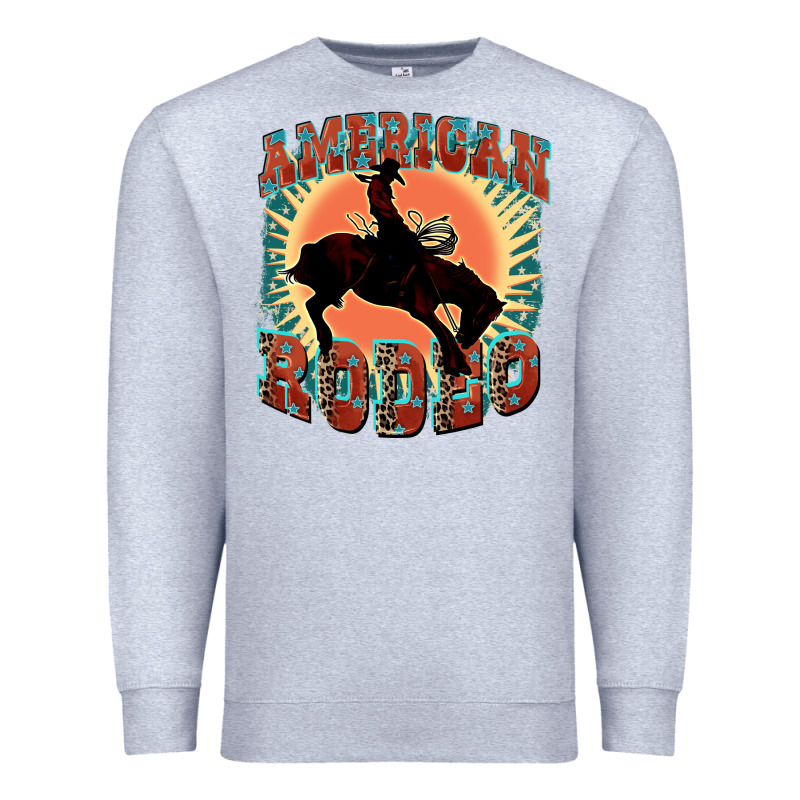 American Rodeo Premium Sweatshirt by FaDigitalArtStudio | Teevron