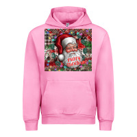 Fuchsia Pink merry christmas Urban Hoodie - CowhideDigitalArt