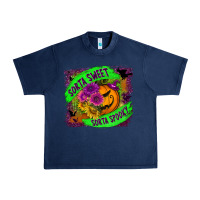 Navy sorta sweet spooky Urban Heavy Tee - BundleAndBundleShop