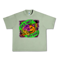 Oil Green sorta sweet spooky Urban Heavy Tee - BundleAndBundleShop