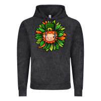 Vintage Black St. Patricks Sunflower With Dwarf Vintage Hoodie - BundleAndBundleShop