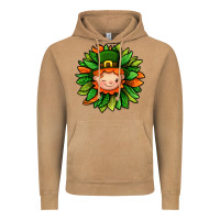Vintage Camel St. Patricks Sunflower With Dwarf Vintage Hoodie - BundleAndBundleShop